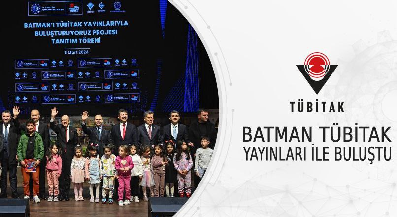 Batman'da 492 Okula TÜBİTAK Yayınlarıyla Eğitim Destekleri Dağıtıldı