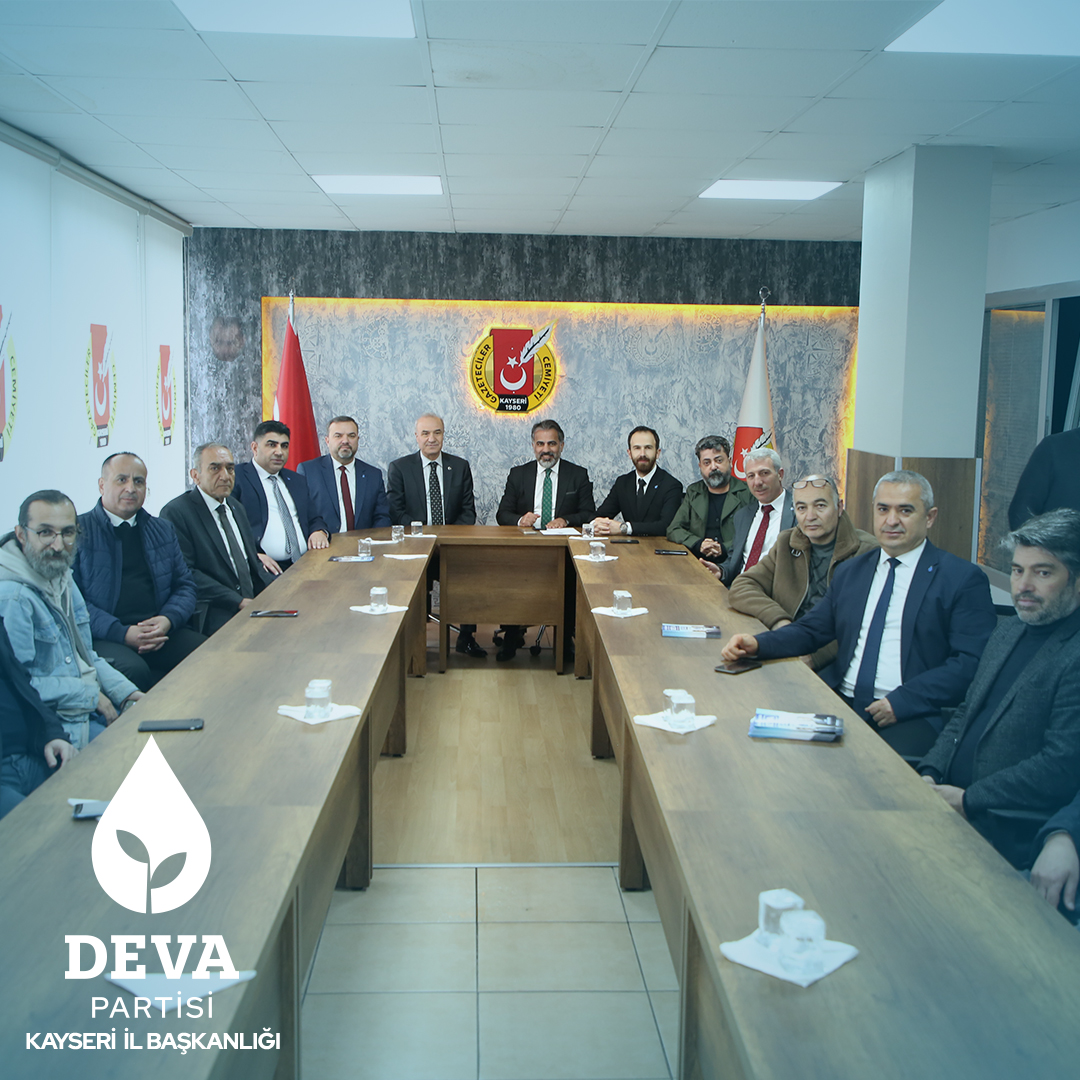 Deva Partisi İlçe Belediye Başkan Adayları, Seçim Çalışmalarını Medyaya Anlattı