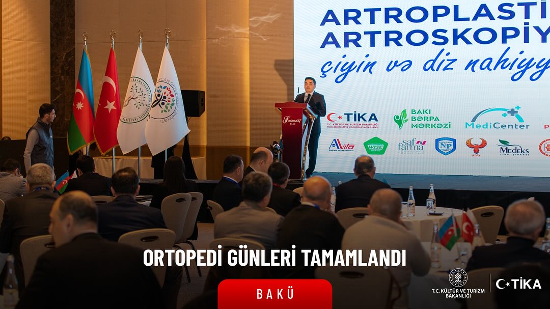 Türkiye ve Azerbaycan'dan Ortopedi Günleri: İş birliği konferansı Bakü'de düzenlendi.