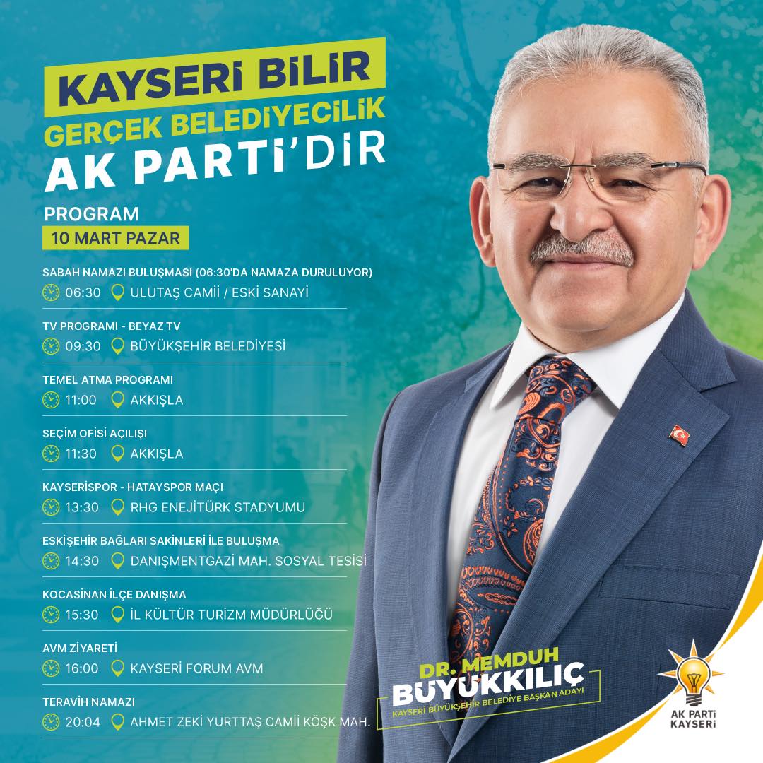 AK Parti Kayseri İl Başkanlığı, Belediyecilik Deneyimiyle Hedeflere Odaklanıyor