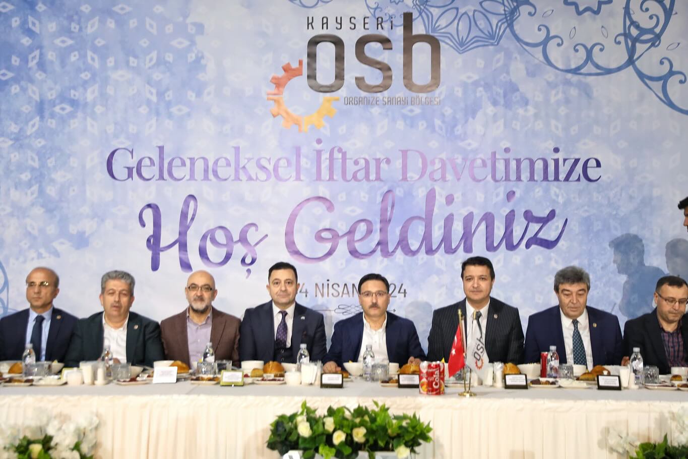 Kayseri OSB'de düzenlenen iftar programı, iş dünyası ve politika yapıcılarını bir araya getirdi.