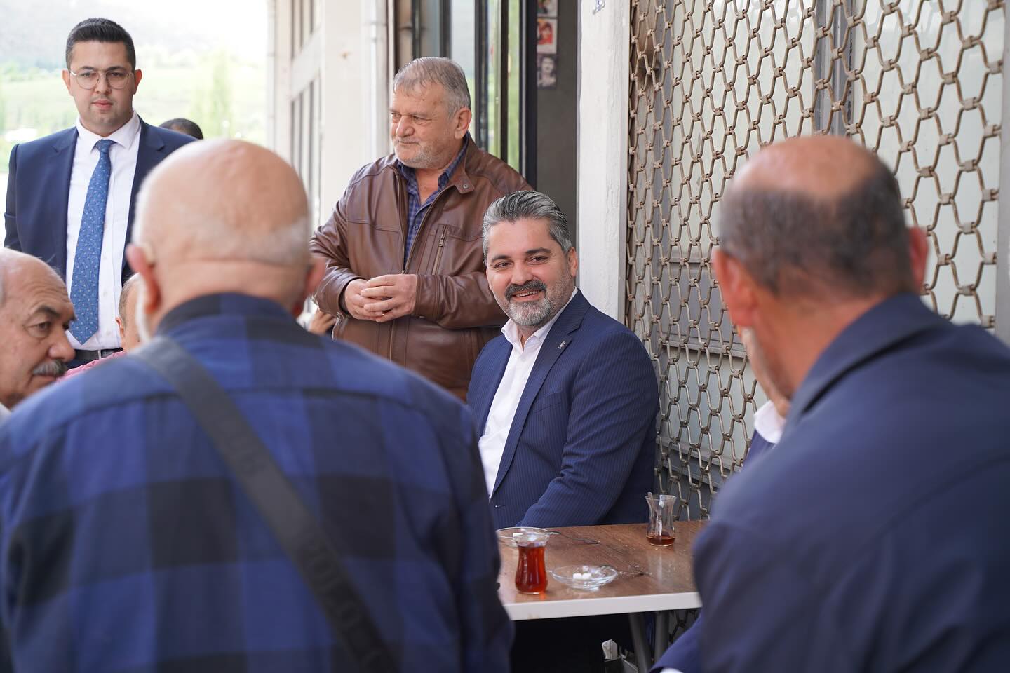 Kayseri'nin Pınarbaşı İlçesi'nde Yöneticiler Halkla Buluştu