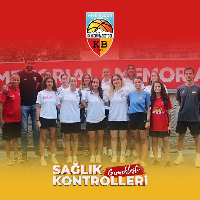 Melikgazi Kayseri Basketbol Spor Kulübü'nün 2024-2025 Sezonu Hazırlıkları Tamamlandı