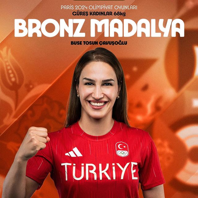 Buse Tosun Çavuşoğlu, Paris 2024 Olimpiyat Oyunları'nda Bronz Madalya Kazandı