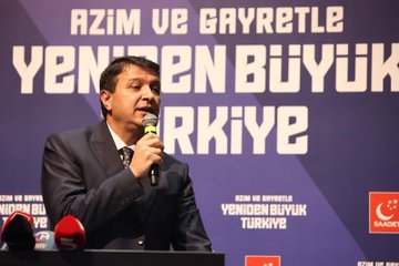 Saadet Partisi İstanbul İl Başkanlığı Genişletilmiş İl Divan Toplantısı Düzenledi