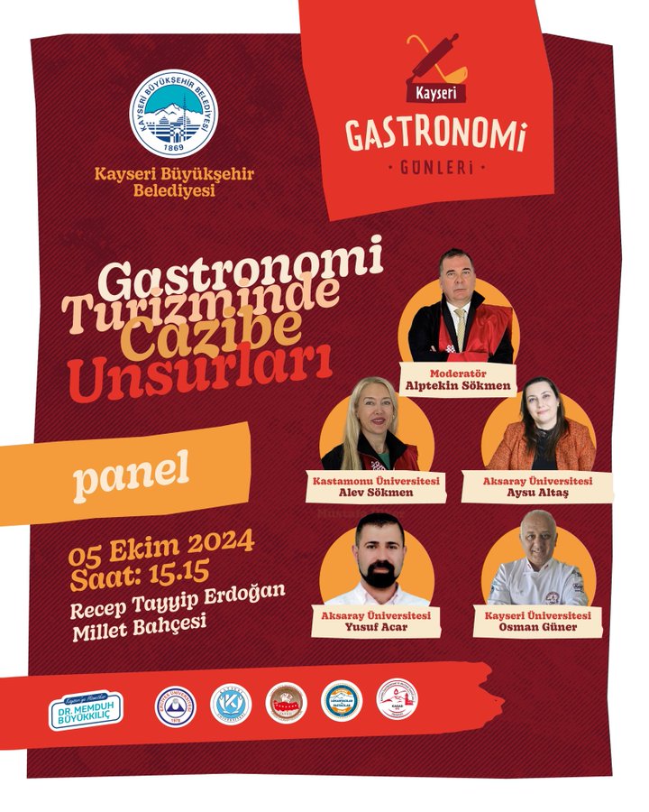 Kayseri Gastronomi Günleri Başlıyor