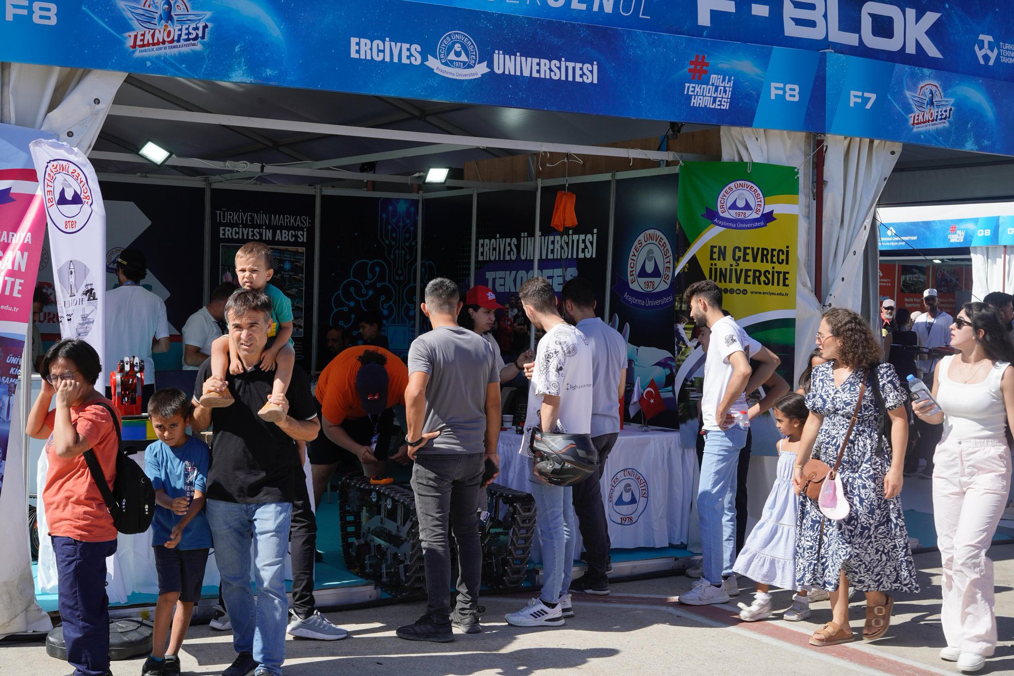 Adana'da Teknofest Yoğun İlgi Gördü