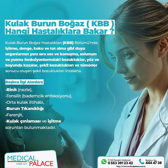 Kulak Burun Boğaz Hastalıkları (KBB) Bölümü