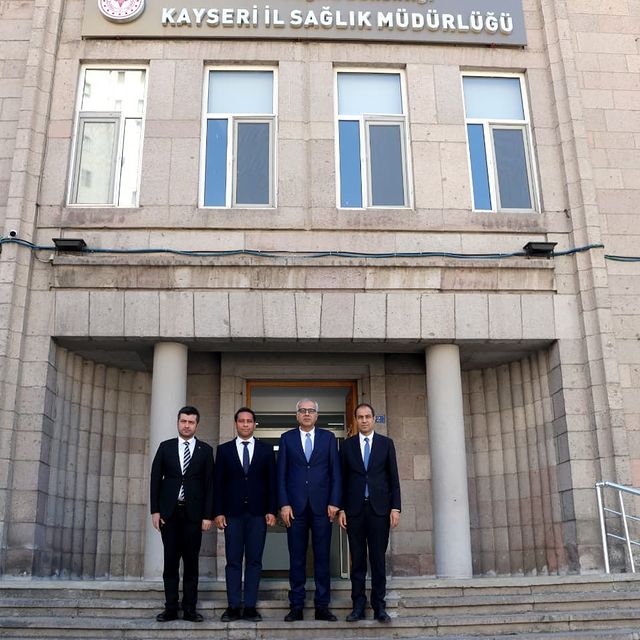 Halk Sağlığı Genel Müdür Yardımcısı ve Daire Başkanı Kayseri'de İncelemelerde Bulundu