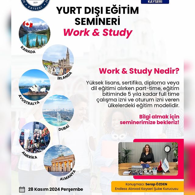 Öğrencilere Yurt Dışı Eğitim Semineri Fırsatı