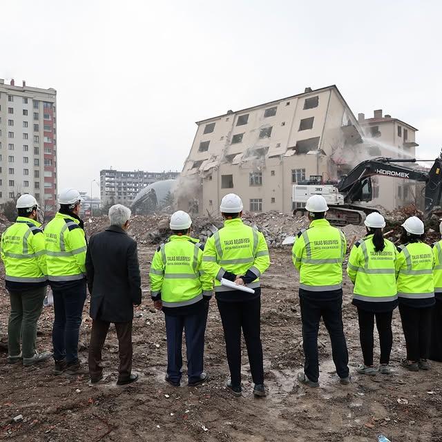 Kayseri Talas'ta Kentsel Dönüşüm Çalışmaları Devam Ediyor