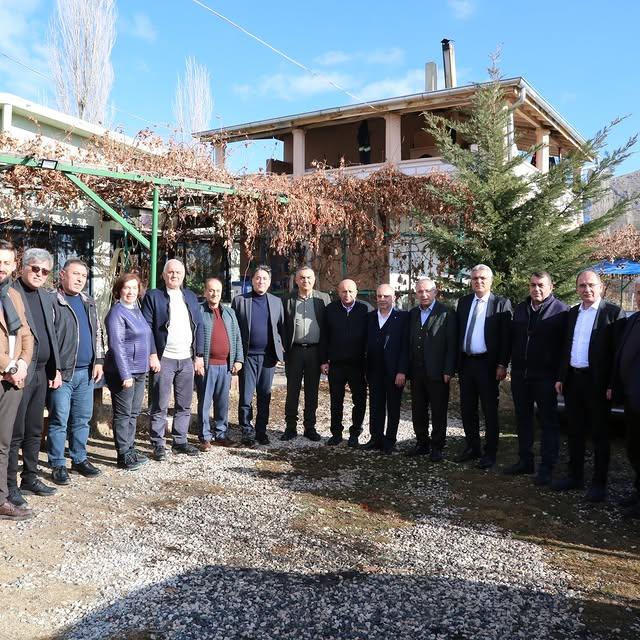 Kayseri Sanayi Odası Yönetimi Develi Belediye Başkanı'nı Ziyaret Etti