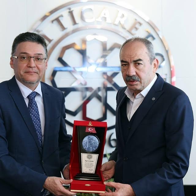 Kayseri Ticaret Odası, AB Türkiye Delegasyonu İletişim Bölümü Başkanı'nı Ağırladı