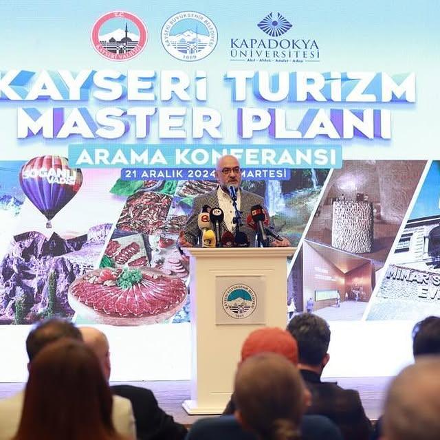 Kayseri'de Turizm İçin Master Plan Hazırlanacak