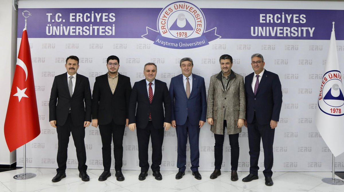 AK Parti Milletvekili Dursun Ataş, Erciyes Üniversitesi Rektörü Prof. Dr. Fatih Altun’u Ziyaret Etti