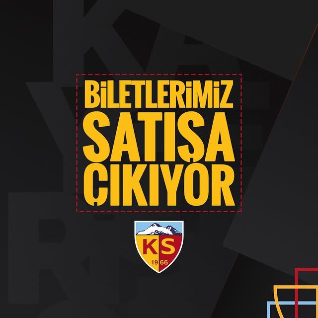 Kayserispor'un Süper Lig Mücadelesi İçin Bilet Satışları Başlıyor