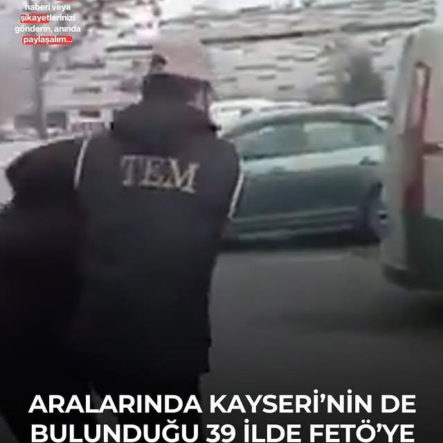 KISKAÇ39 Operasyonları: 39 İlde FETÖ'ye Ağır Darbe
