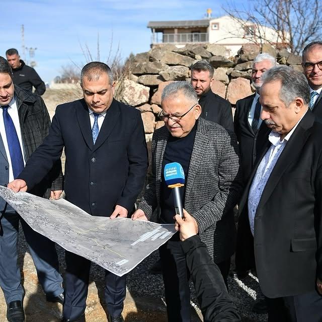 Talas Başakpınar Mahallesi'nde İçme Suyu Hattı Yeniliyor