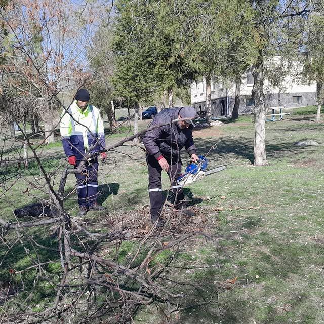 Develi'de Aksu Mevkii Bakım Çalışmaları Sürüyor